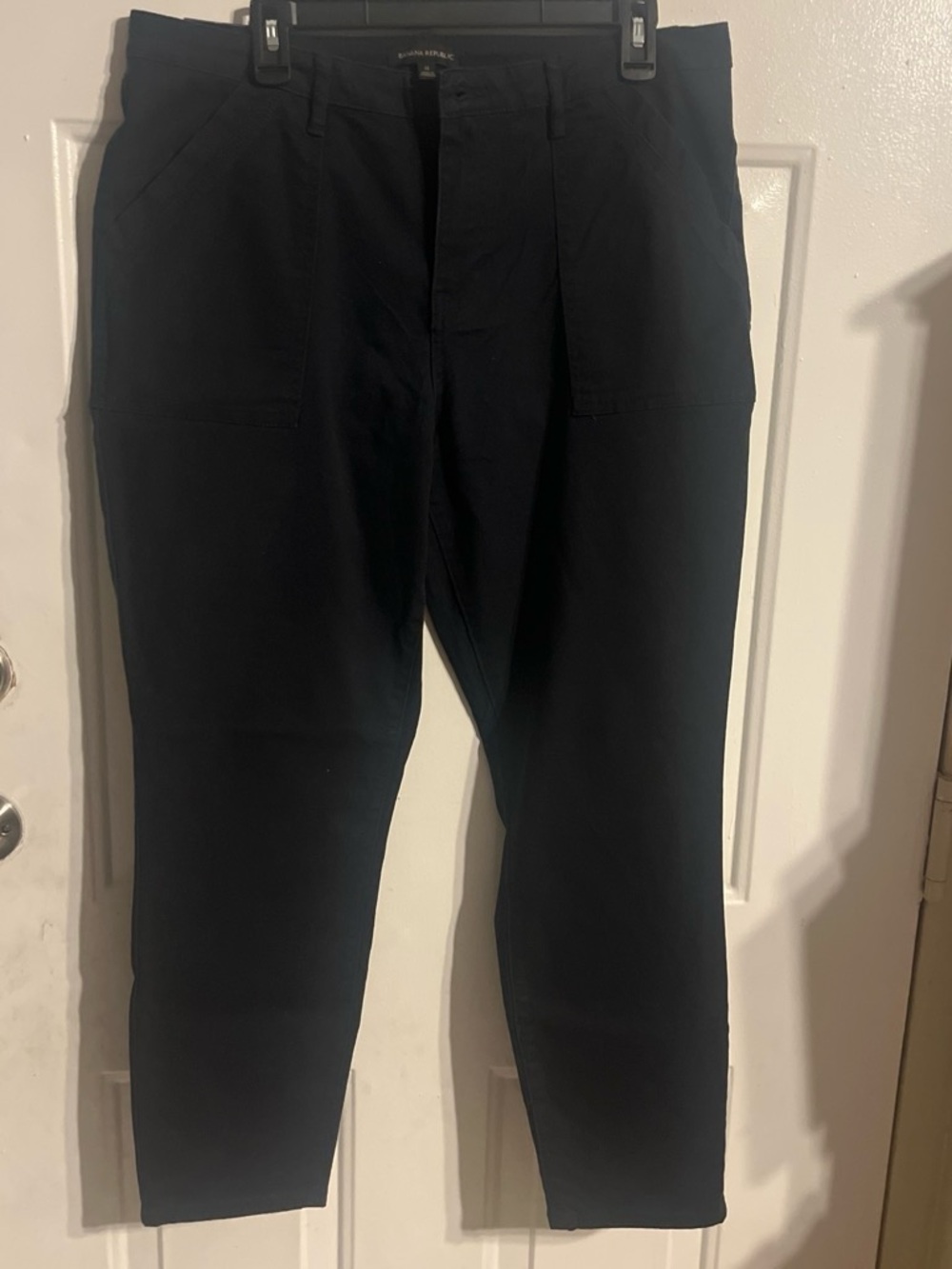 Banana Republic Black Straight-Leg Women's Pants